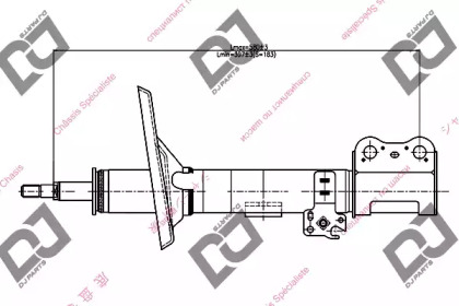 Амортизатор DJ PARTS DS1046GS